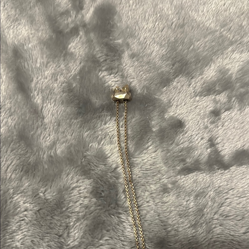 GUC Kendra Scott 29in Gold Adjustable Necklace - Picture 8 of 11